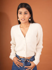 Kotty Women Crop Cardigan