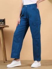 Kotty Women Straight Fit High-Rise Stretchable Jeans