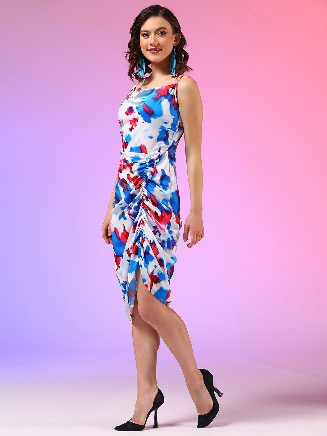 Kotty Printed Sheath Dress