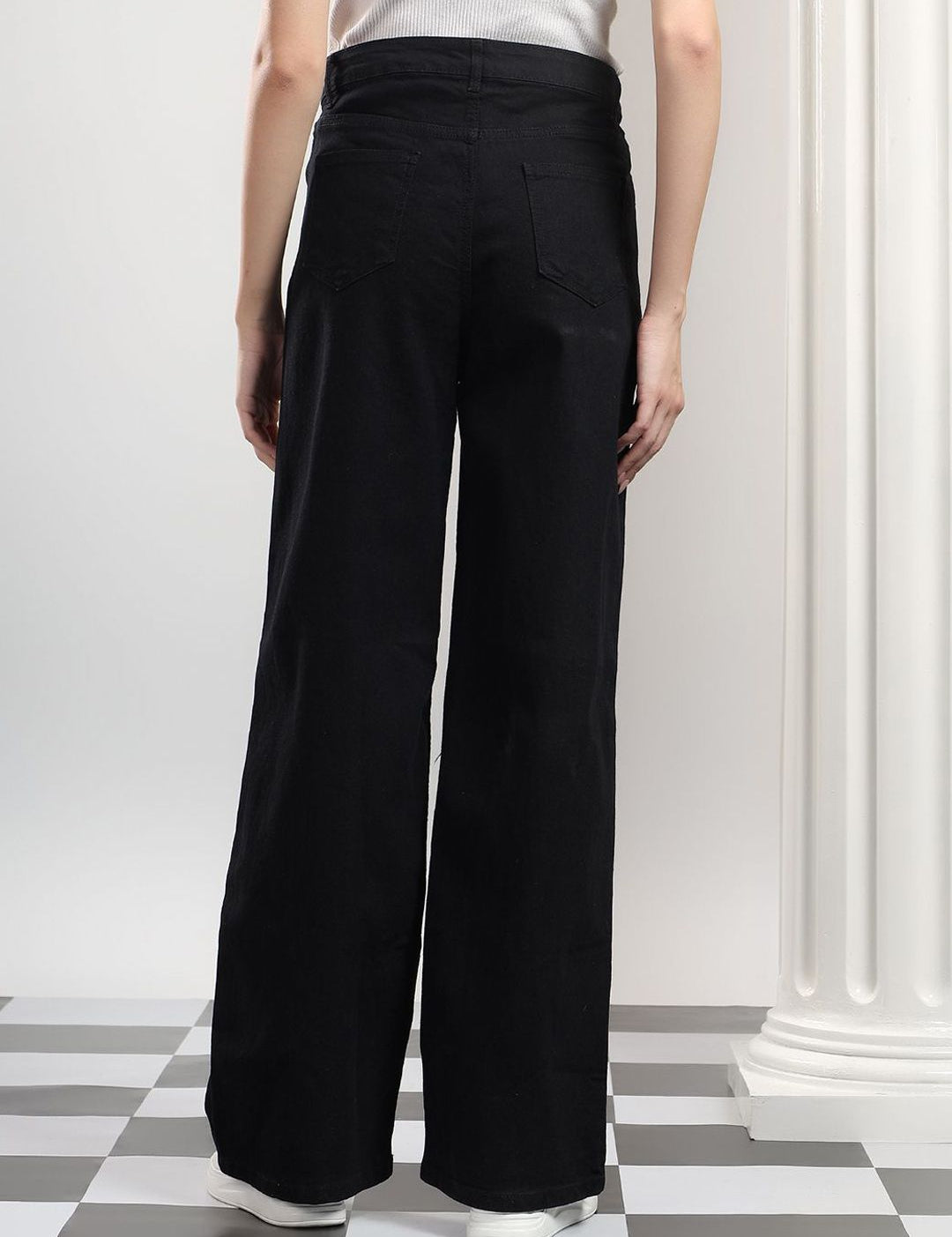 Kotty Women Flared High-Rise Jeans