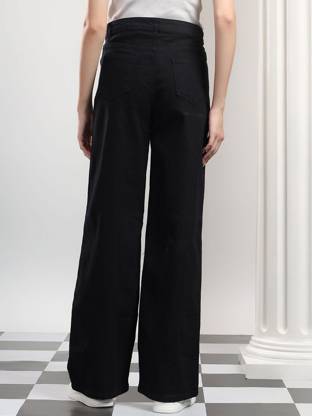 Kotty Women Flared High-Rise Jeans