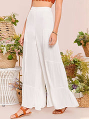 Kotty Women Relaxed Straight Leg High-Rise Trousers