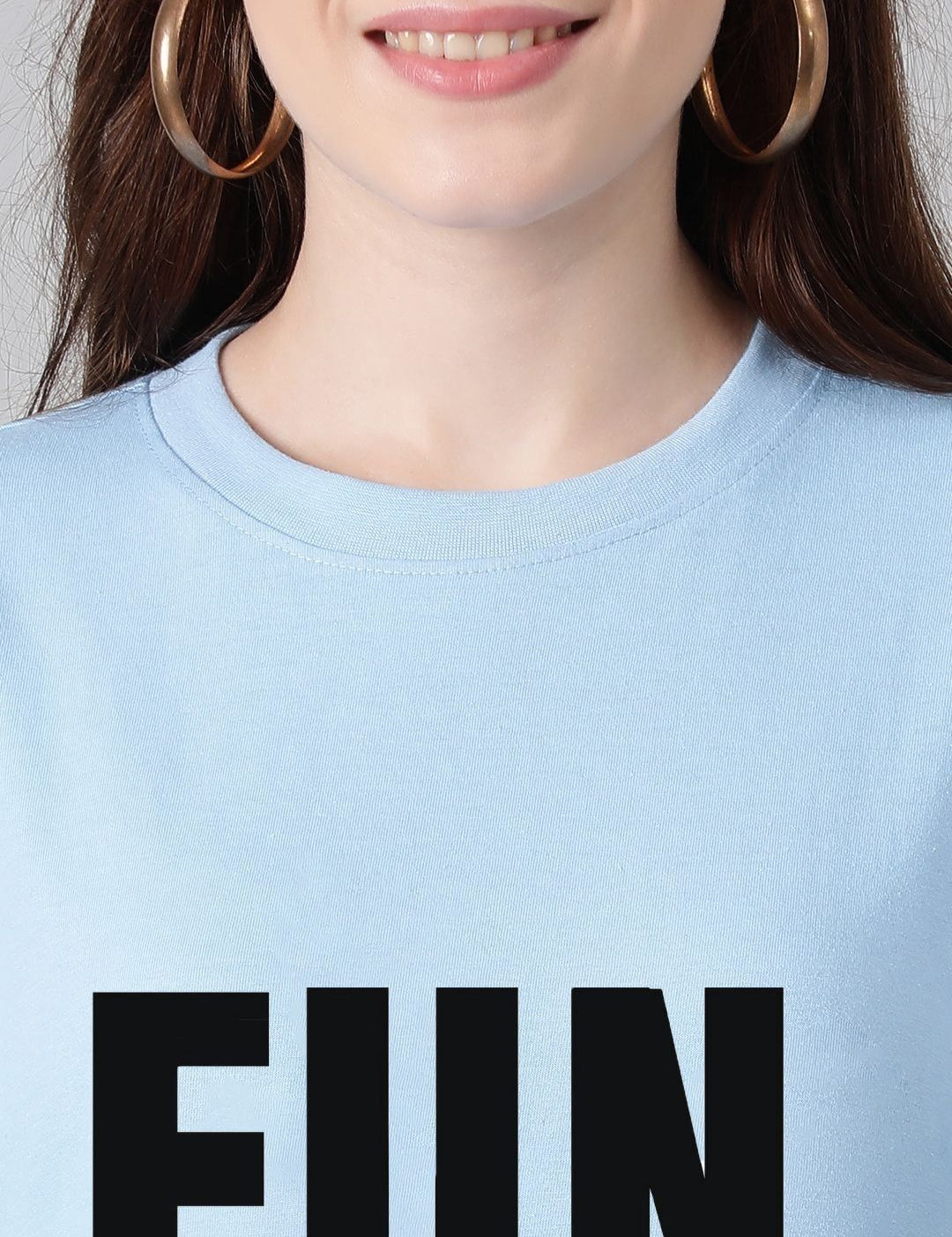 Kotty Women Typography Printed T-shirt