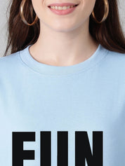 Kotty Women Typography Printed T-shirt