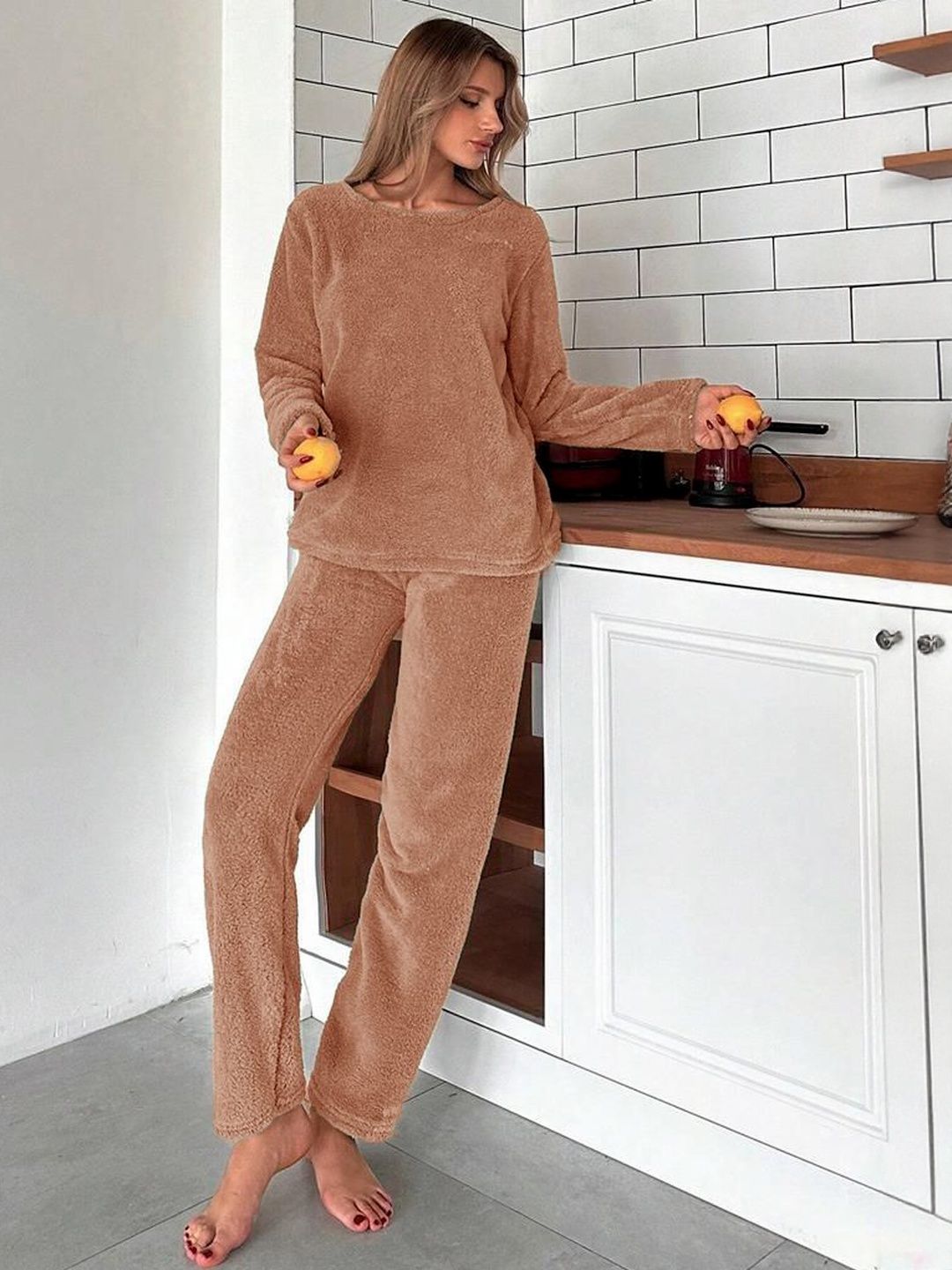 Kotty Round Neck Night Suits 