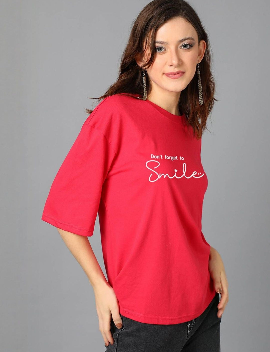 Kotty Women Typography Printed T-shirt