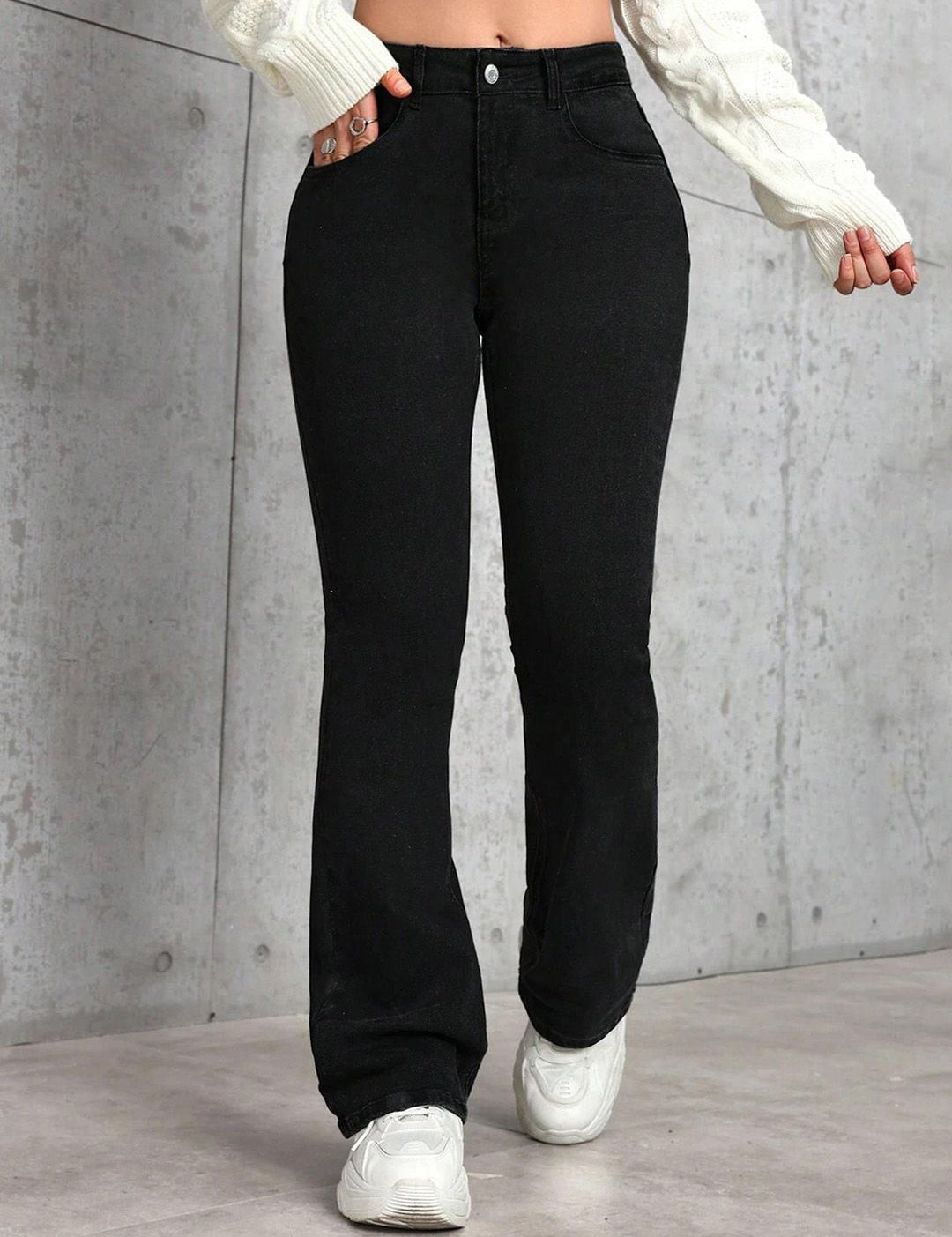 Kotty Women Jean Bootcut High-Rise Stretchable Jeans