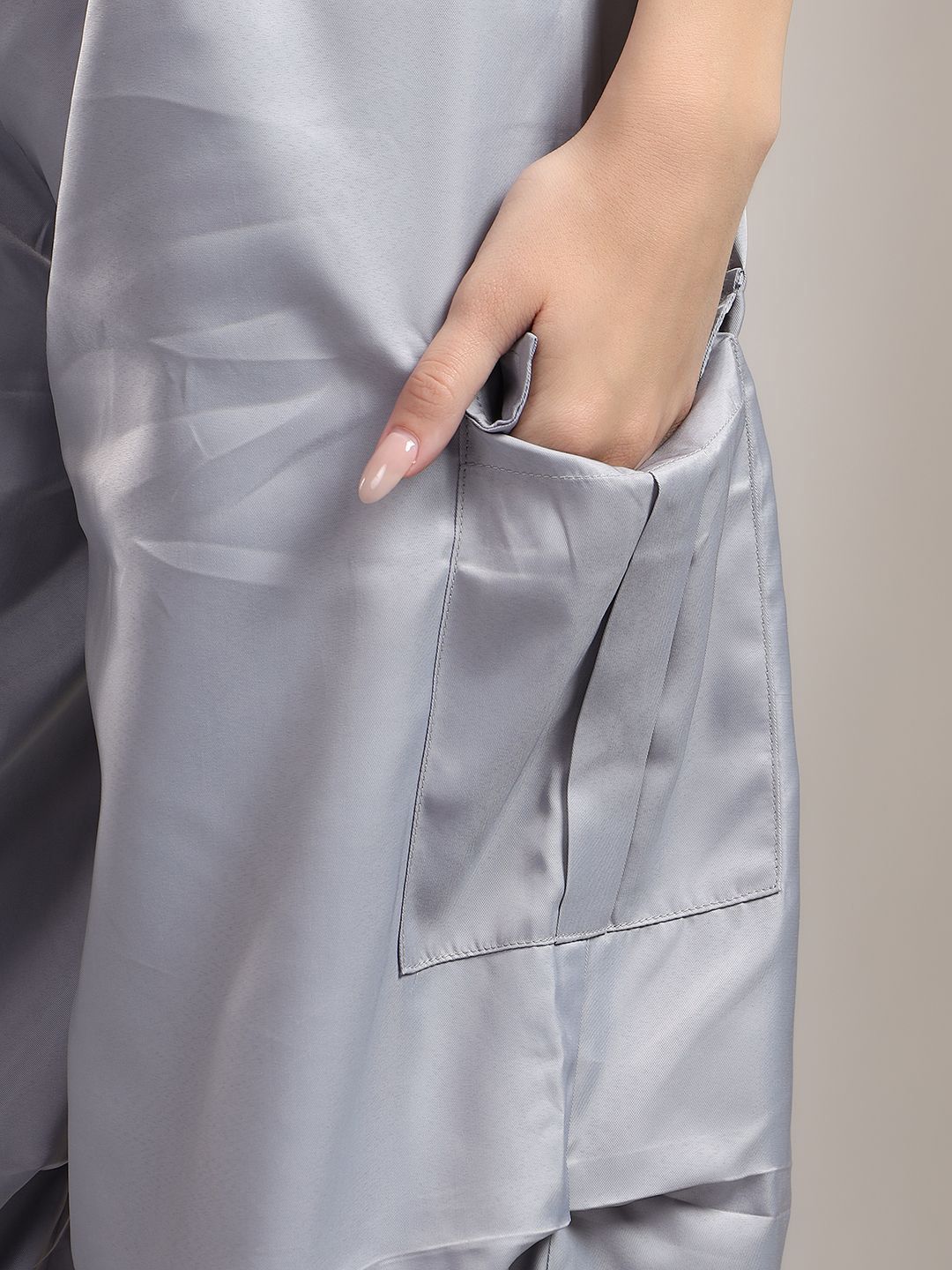 Kotty Women High-Rise Parachute Trousers