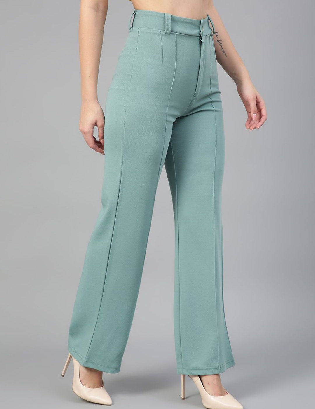 Kotty Scoop Neck Long Sleeves Thermal T-shirt With Trousers