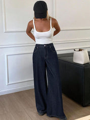 Kotty Women Wide Leg High-Rise Stretchable Jeans