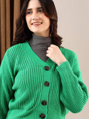 Kotty Women Ribbed Cardigan