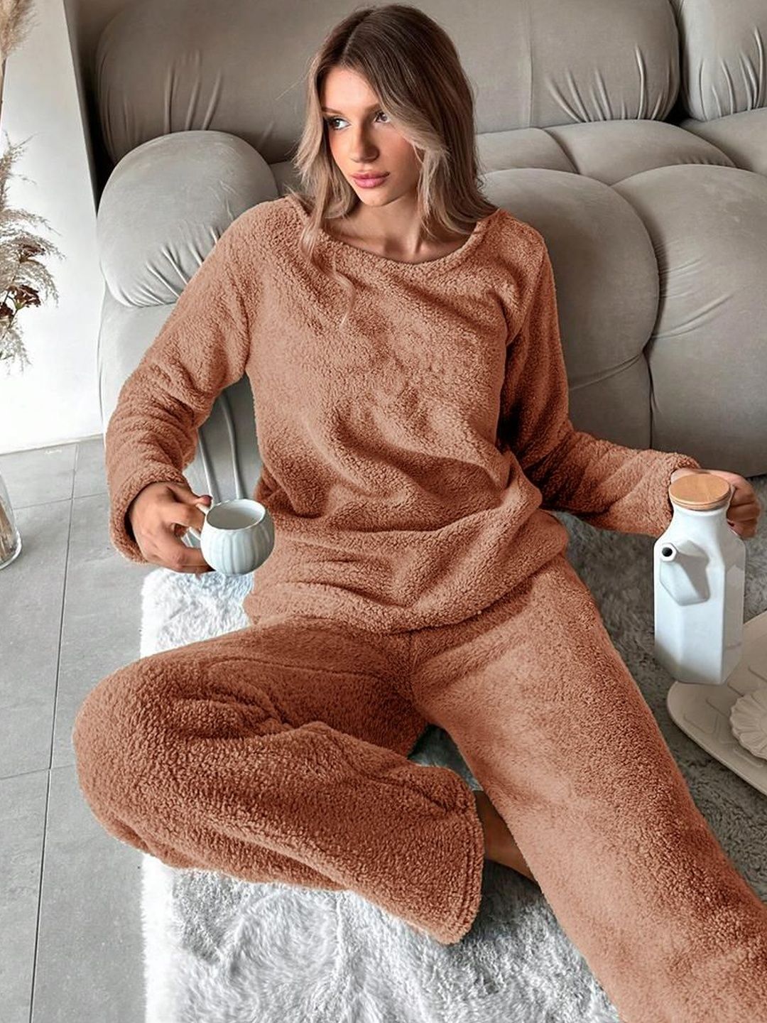 Kotty Round Neck Night Suits 