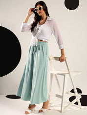 Kotty Women Relaxed Easy Wash Wide Leg Parallel Trousers