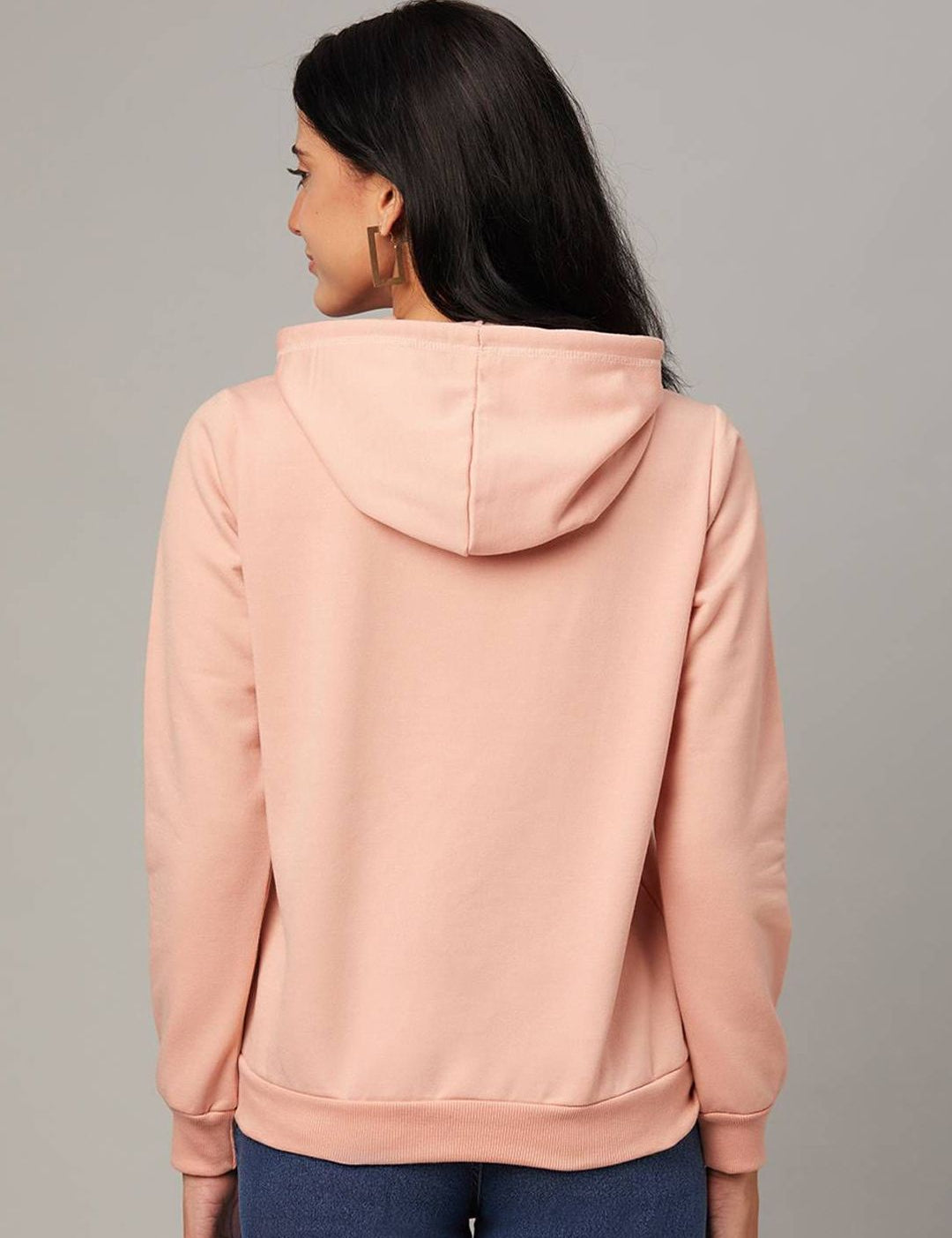 Kotty Women Graphic Printed Hooded Sweatshirt