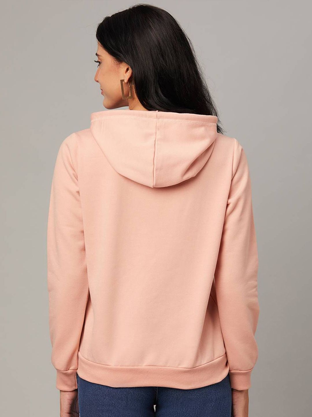 Kotty Women Graphic Printed Hooded Sweatshirt