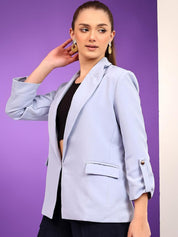 Kotty Notched Lapel Single Breasted Blazer
