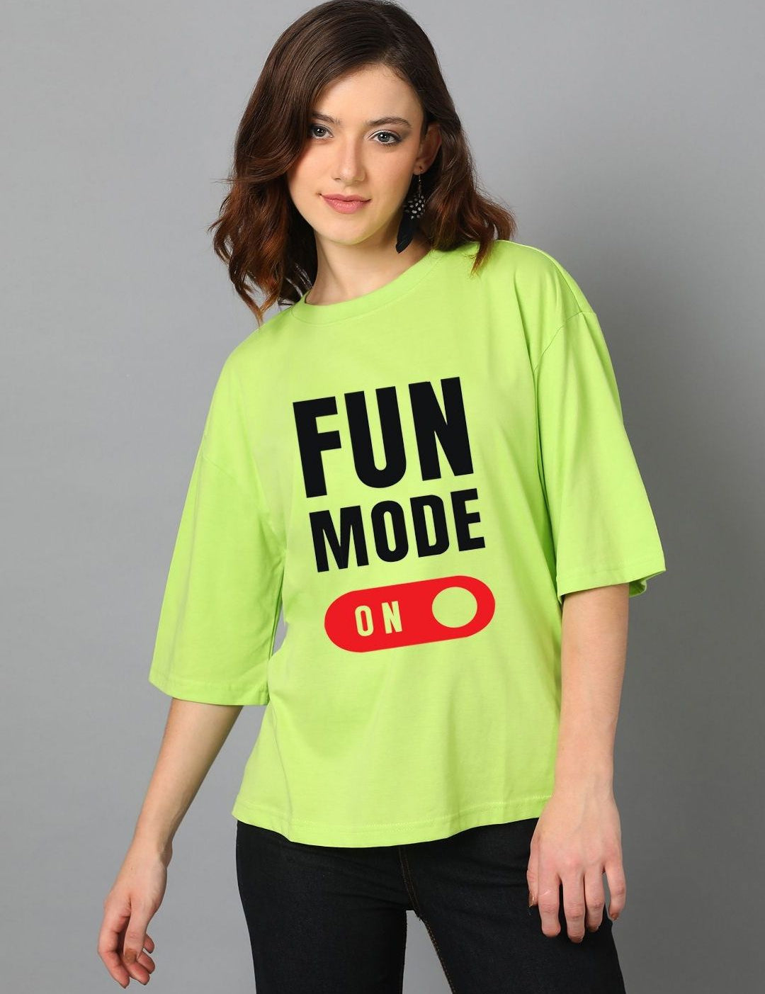 Kotty Women Typography Printed T-shirt