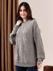 Kotty Women Cable Knit Pullover