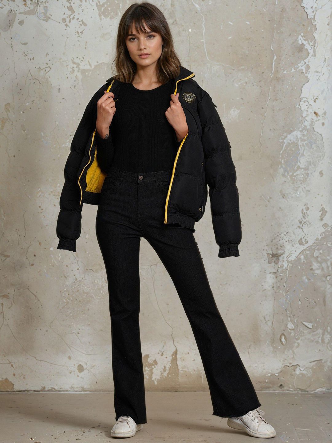 Kotty Women Bootcut High-Rise Stretchable Jeans