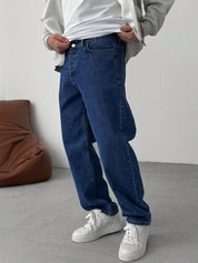 Kotty Men Straight Fit Low-Rise Stretchable Jeans