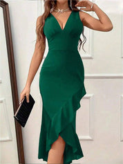 Kotty Women V-Neck Bodycon Dress