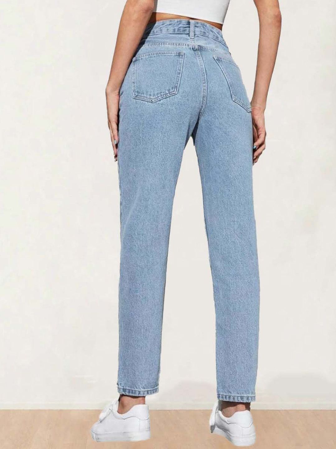 Kotty Women Tapered Fit High-Rise Stretchable Jeans