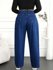 Kotty Women Premium Cotton Relaxed Denim Jeans
