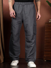 Kotty Men Relaxed Easy Wash Cargos Trousers