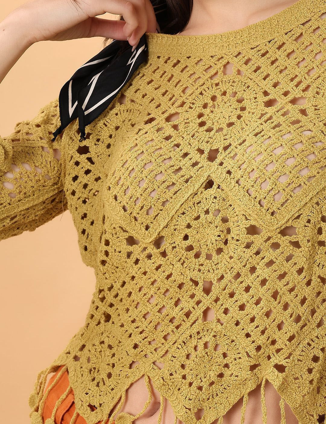 Kotty Women Embellished Cotton Regular Top