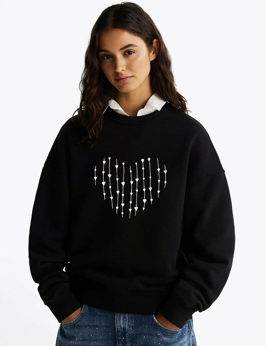 Kotty Women Printed Pullover Sweatshirt