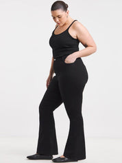 Kotty Women Bootcut High-Rise Cotton Stretchable Jeans