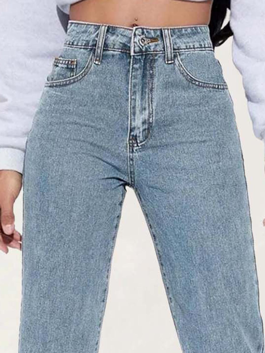 Kotty Women Tapered Fit High-Rise Stretchable Jeans