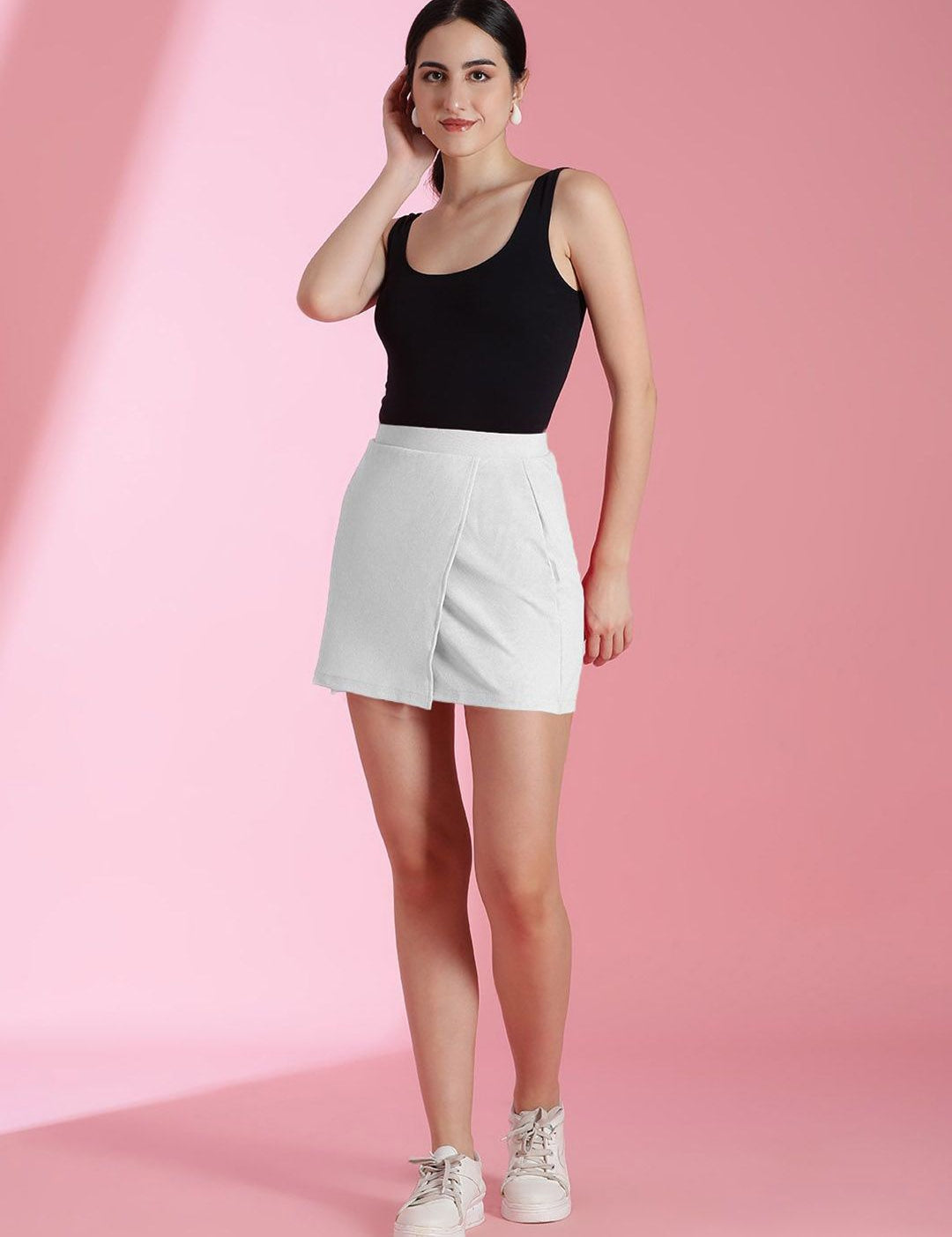  Kotty Wrap Above knee Skirts