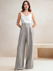 Kotty Women Wide Leg High-Rise Trousers