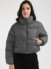 Kotty Women Insulator Crop Puffer Jacket