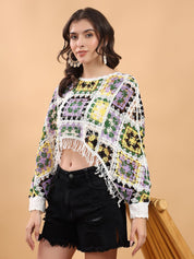 Kotty Round Neck Regular Crop Top
