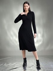 Kotty Women Fit & Flare Midi Dress