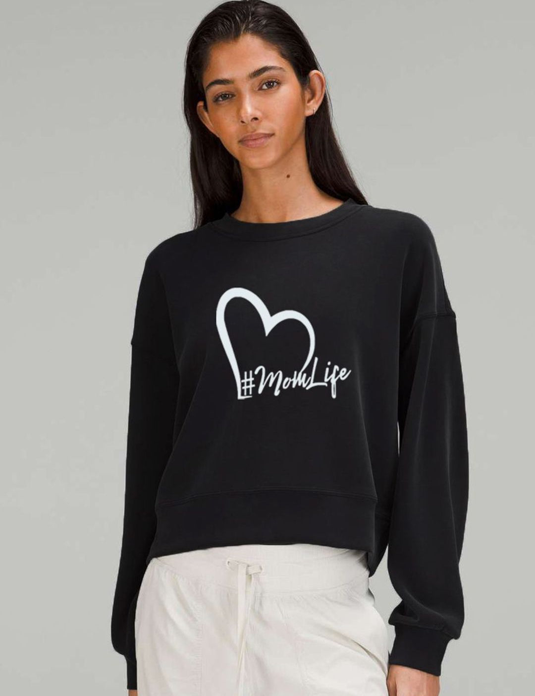 Kotty Women Typography Printed  Full Sleeve Sweatshirt