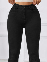 Kotty Women Bootilicious Bootcut High-Rise Stretchable Cotton Jeans