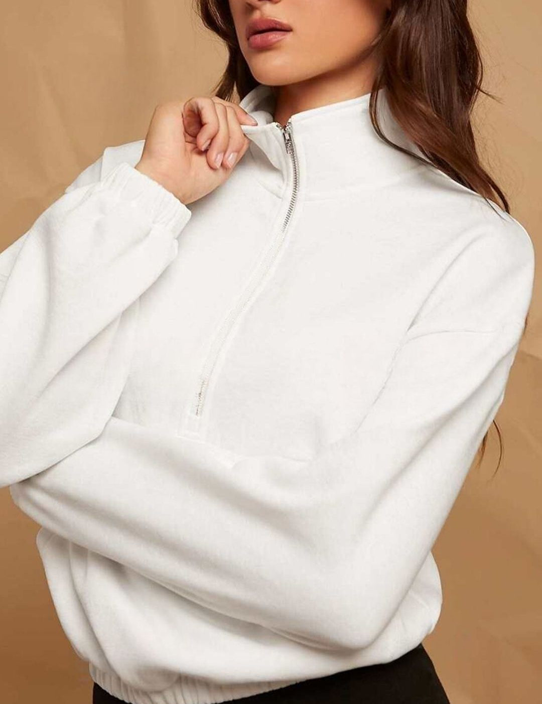 Kotty Women Half Zipper Pullover