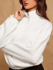 Kotty Women Half Zipper Pullover