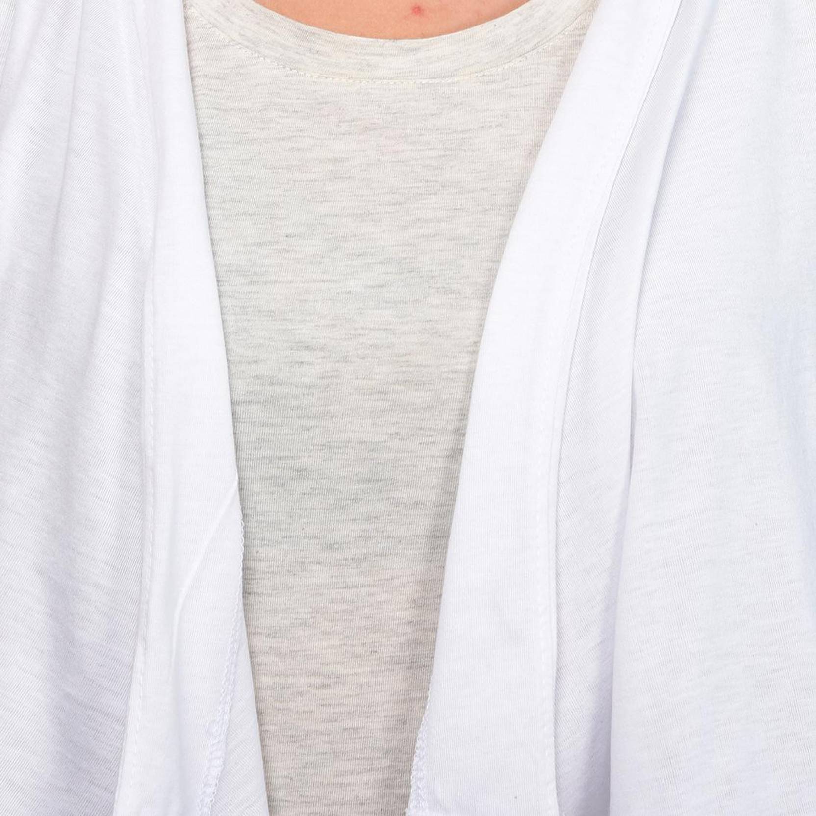 KOTTY  Women 3/4 Sleeve White Shrug
