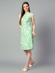 KOTTY Women A-line Multicolor Knee Length Dress