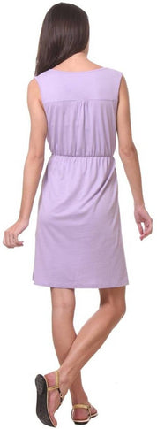 KOTTY Women A-line Purple Knee Length Dress
