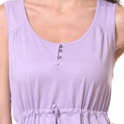 KOTTY Women A-line Purple Knee Length Dress