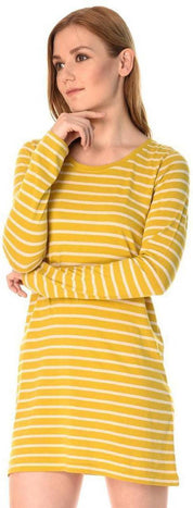 KOTTY Women A-line Yellow Above Knee/Mid Thigh Length Dress