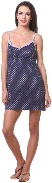 KOTTY  Women Chemise  (Blue)