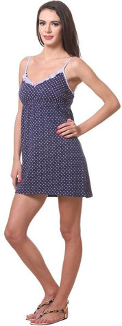 KOTTY  Women Chemise  (Blue)