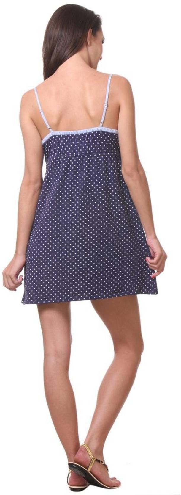 KOTTY  Women Chemise  (Blue)