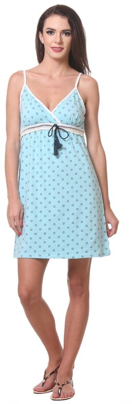 KOTTY  Women Chemise  (Multicolor)